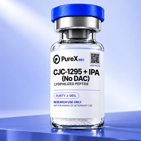 CJC-1295 + IPA (No DAC) 5+5mg research peptide vial